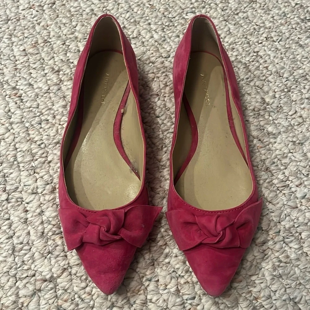 Ann Taylor bow shoes